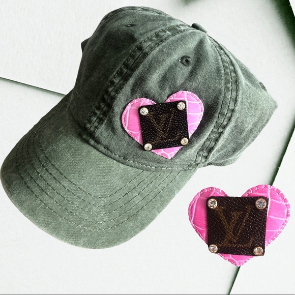 Upcycled ball cap hat NEW - Picture 2 of 3